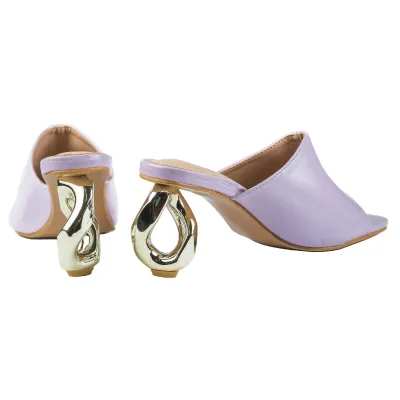 Dressy Kelly Heel-Purple